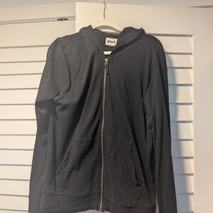 Black Zip-Up Hoodie by Pact